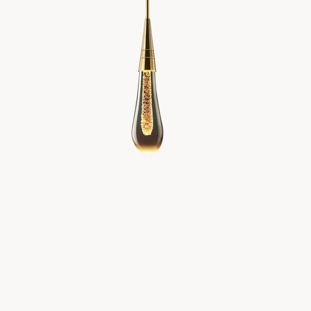 Suspension en Forme de Goutte Design LED