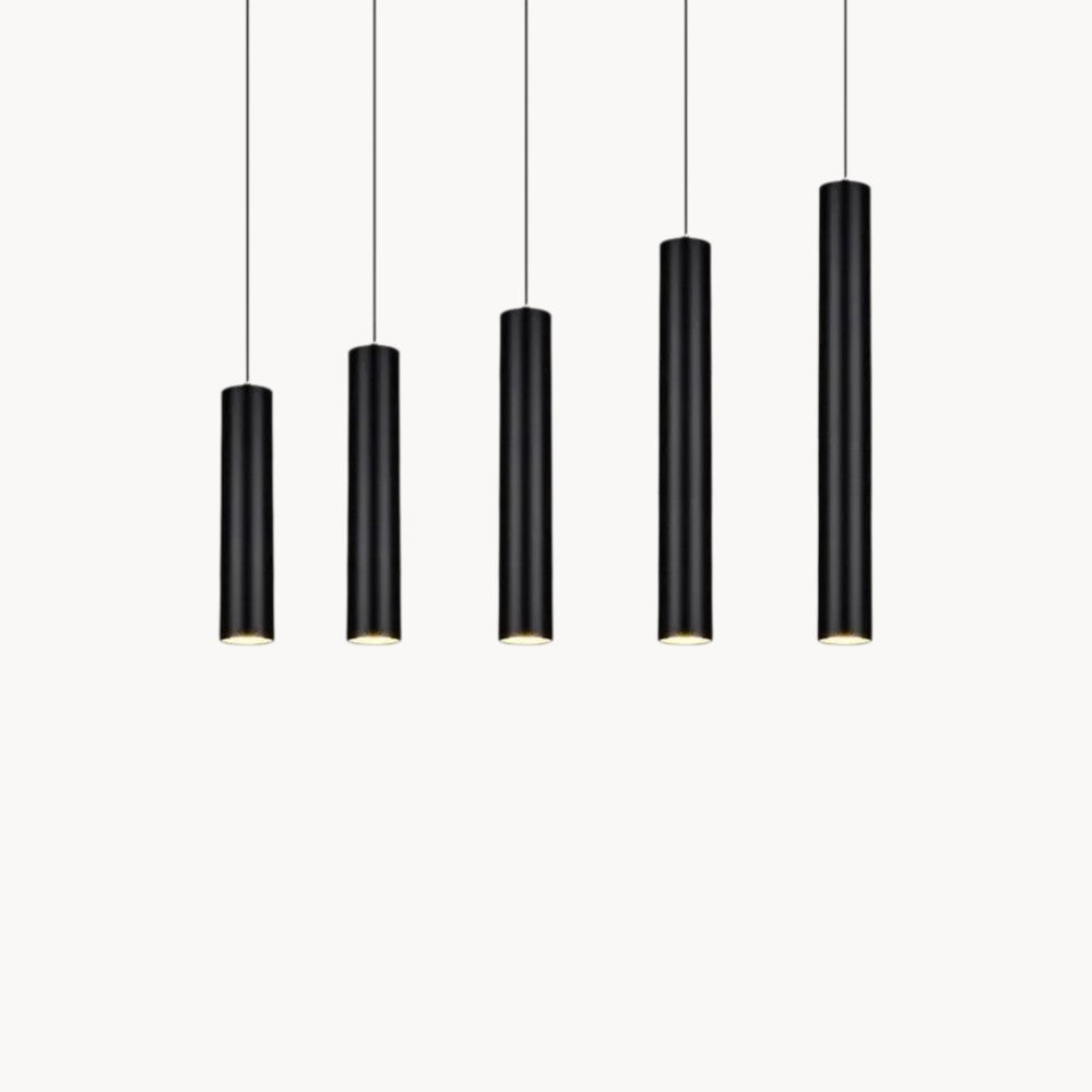 Suspension LED moderne 4 têtes style nordique