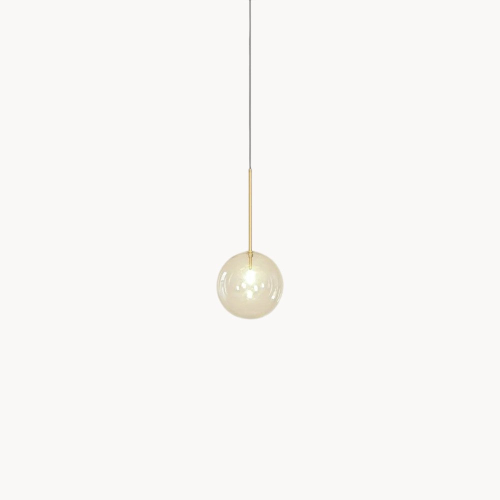 Suspension Boule en Verre LED Design Moderne style Nordique