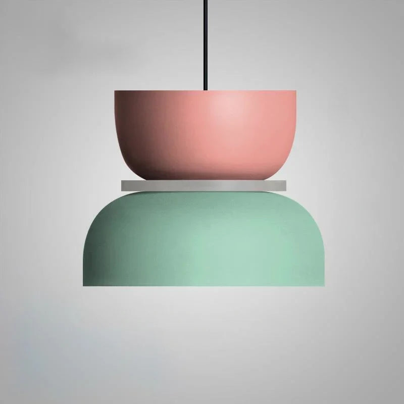 Suspension Design Scandinave Macaron Colorée