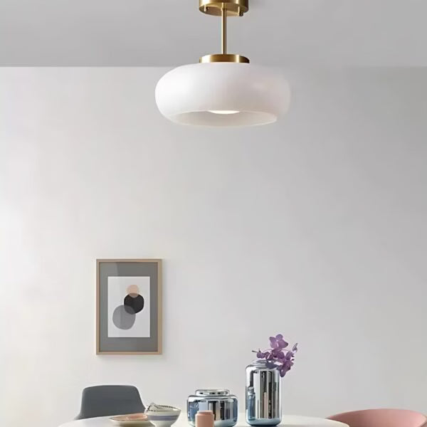 Plafonnier en Verre Sphère style Bauhaus Moderne
