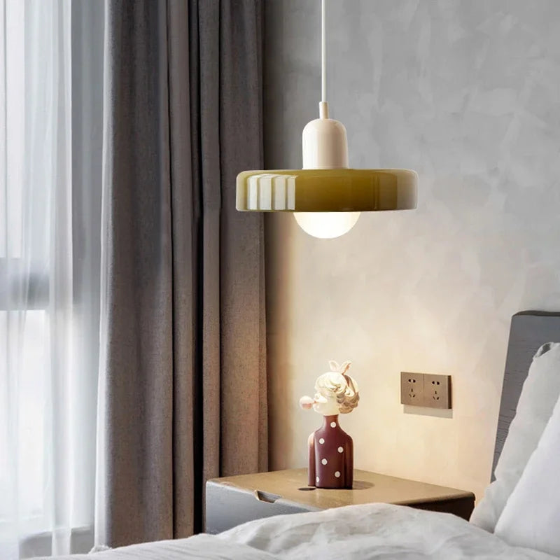 Suspension style Nordique en Verre Design Minimaliste