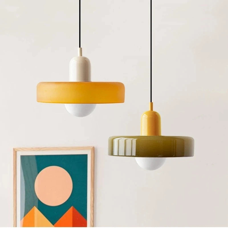 Suspension style Nordique en Verre Design Minimaliste