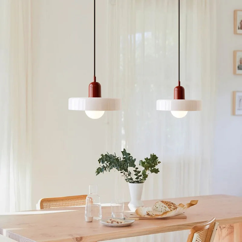 Suspension style Nordique en Verre Design Minimaliste