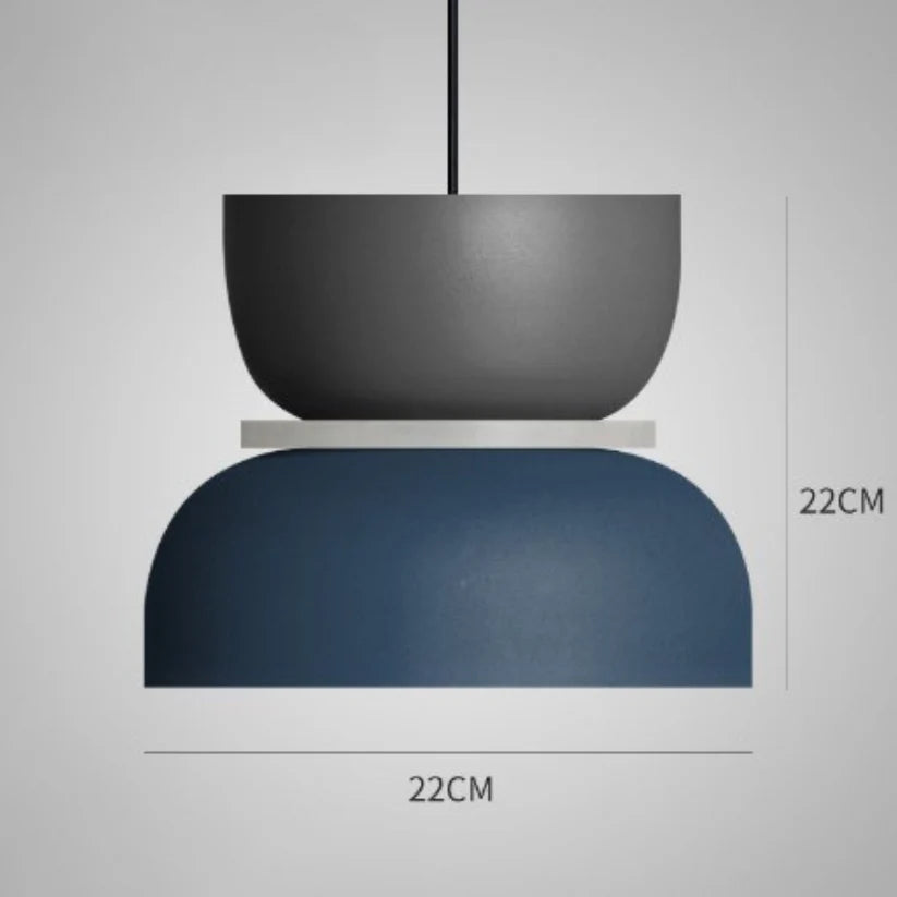 Suspension Design Scandinave Macaron Colorée