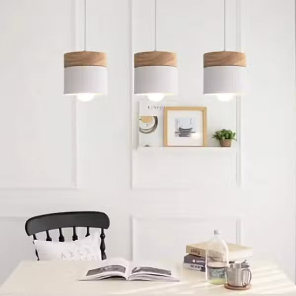Suspension en Bois style Nordique Moderne