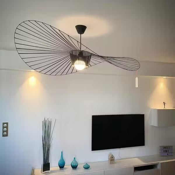 Suspension LED Design Moderne Nordique Noir