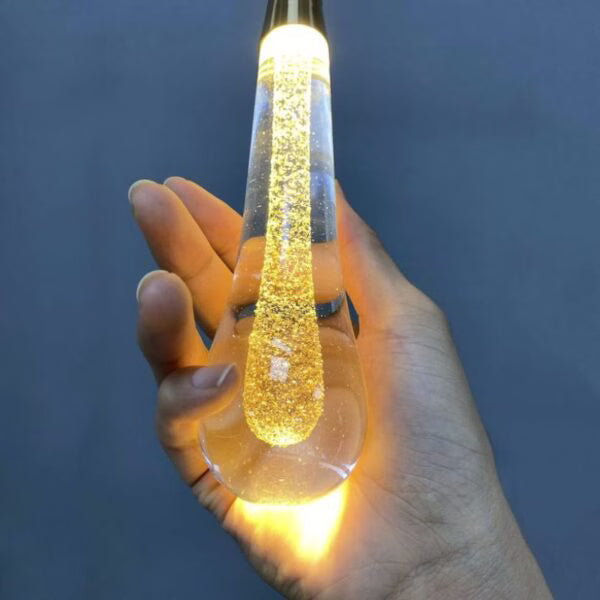 Suspension en Forme de Goutte Design LED